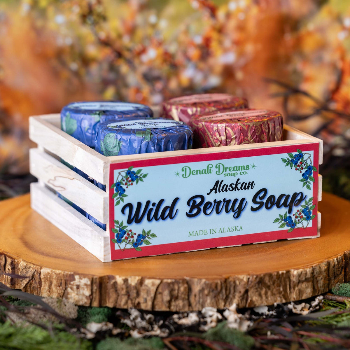 Alaska Wild Berry Soap Gift Pack